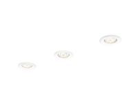 Philips Essentials Indbygningsspot, Indbygget lysplade, GU10, 3 pære(r ), 230 V, Hvid