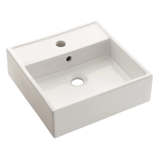 Bathco Tenerife Porselensservant - Toppmontert Hvit
