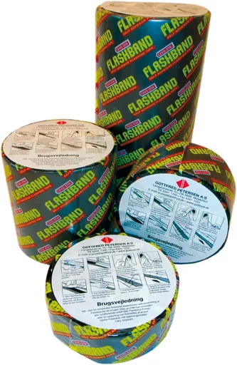 Flashband bitumentape, Alufarget, 50 mm x 10 meter