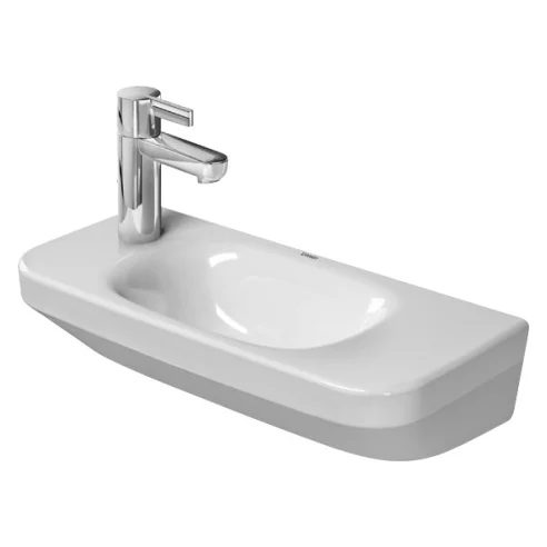 Durastyle vask 50 x 22 cm kranhull rett uten overløp