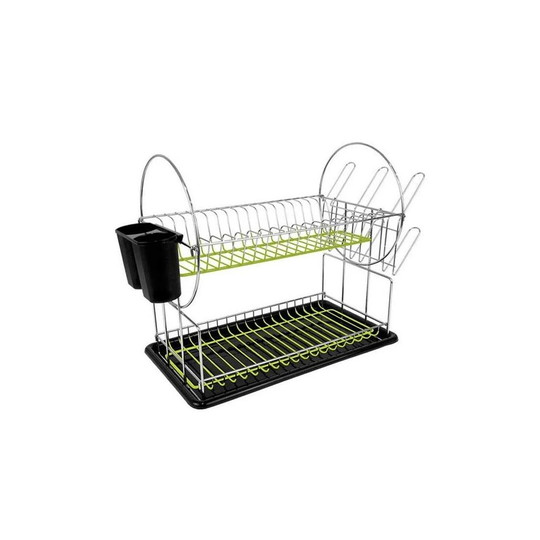 Opvaskestativ med Drypbakke og Bestikholder