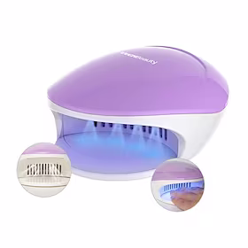 negletørker med vifte for vanlige neglelakker 2 i 1 uv ledet lys lampe gel negler tørketrommel neglelakk tørketrommel elektrisk med luft negletørker tb-1439