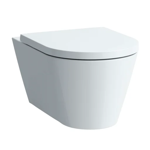 Kartell Laufen vegghengt toalett, rimless, hvit