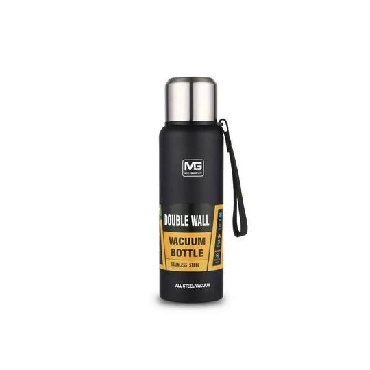 Dobbeltisoleret Termoflaske, 750 ml - Sort