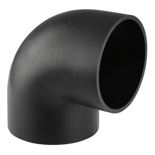 125 mm x 88,5 ° Bøy svart PEH Geberit
