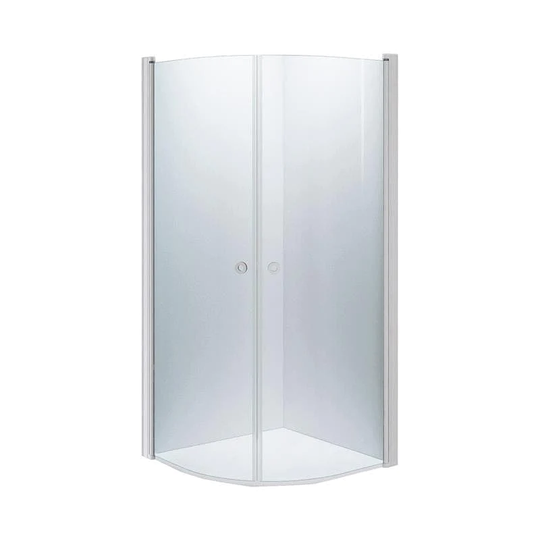 INR Iconic Nordic Rooms Dusjhjørne Linc Niagara Original, Klart Glass, Timeless Glass Hvit Matt / 80x80cm