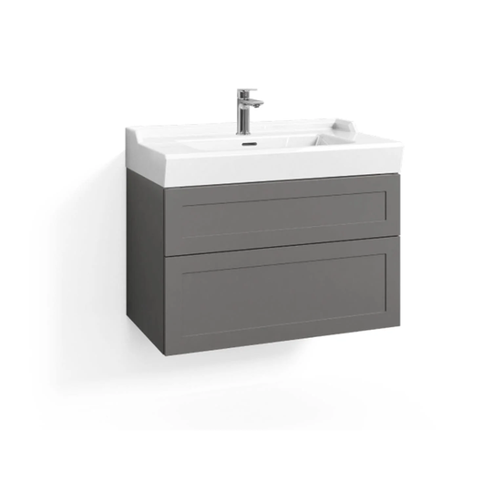Svedbergs Forma Ramme Servantskap 80cm / 45cm Skifergrå