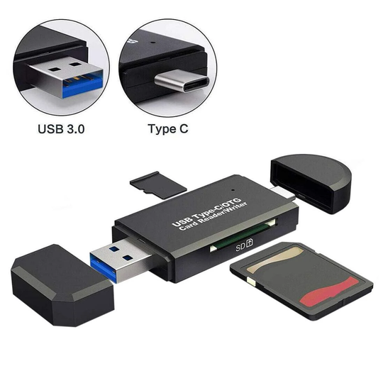 Kortlæser - USB Type-C/USB 3.0