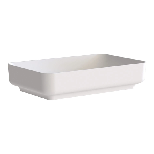 Svedbergs Fross Benkeservant B55xd32cm Hvit Matt