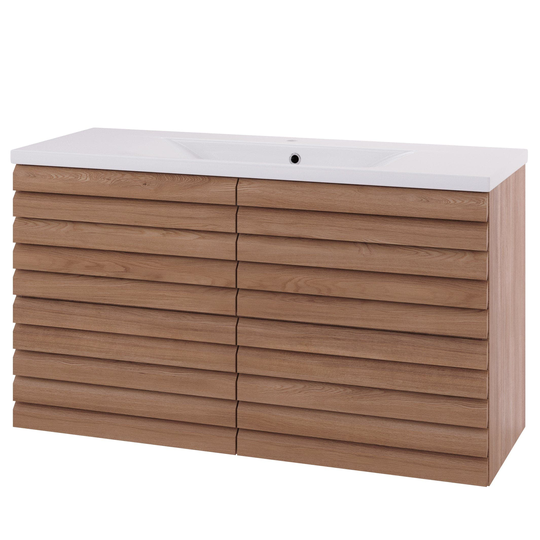 Linn Bad Selma Eikestav 2 Skuffer Heltre D45cm Servantskap Eik / 120cm Senter