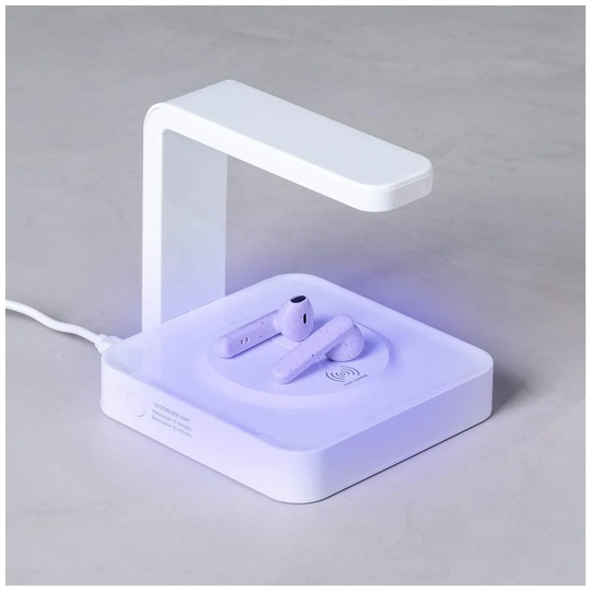 Trådløs Oplader med UV-Sterilisator