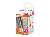 OSRAM LED STAR+ - LED-filament-lyspære - form: A60 - klar finish - E27 - 7 W (tilsvarende 60 W) - klasse E - køligt hvidt/varmt hvidt lys - 2700/4000 K