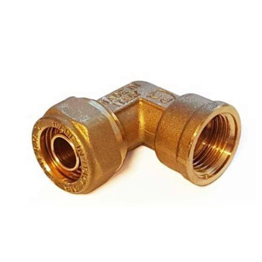 Høiax Albue pex Innv. 3/4"X22mm