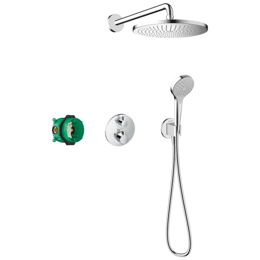 Hansgrohe Croma 280 dusj innbyggingssett, krom