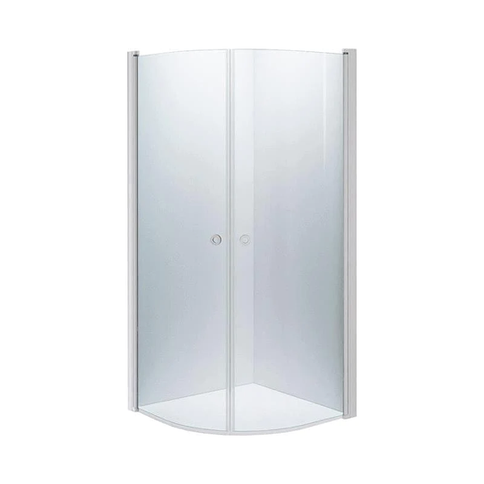 INR Iconic Nordic Rooms Dusjhjørne Linc Niagara Original, Klart Glass, Timeless Glass Hvit Matt / 70x80cm