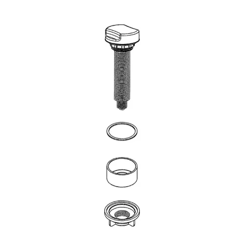 Grohe Dreieknapp, rund Ø47 mm