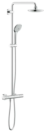 Grohe Euphoria 180 komplett dusjsystem med termostat, krom