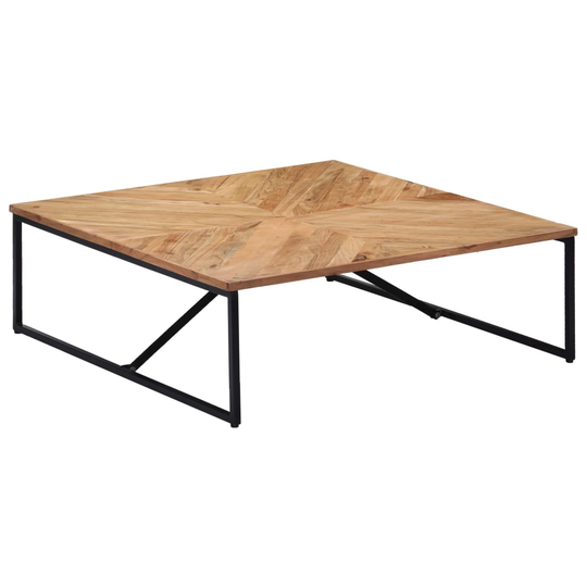 vidaXL sofabord 110 x 110 x 36 cm massivt akacietræ