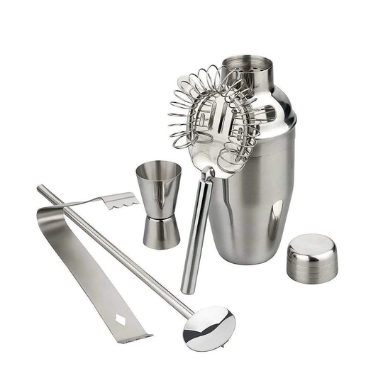 Cocktailsæt, rustfrit stål - 35 cl