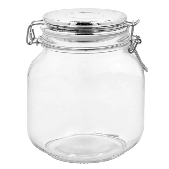 Glaskrukke med Snaplåg - 1 L