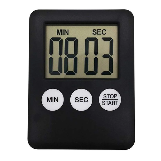 Digital køkkentimer med magnet