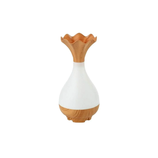 Jade Bottle aromaterapi luftfugter og lampe - Lyst træ