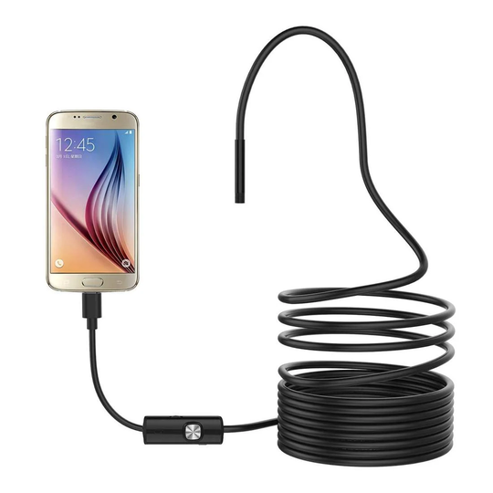 Inspektionskamera med USB - LED