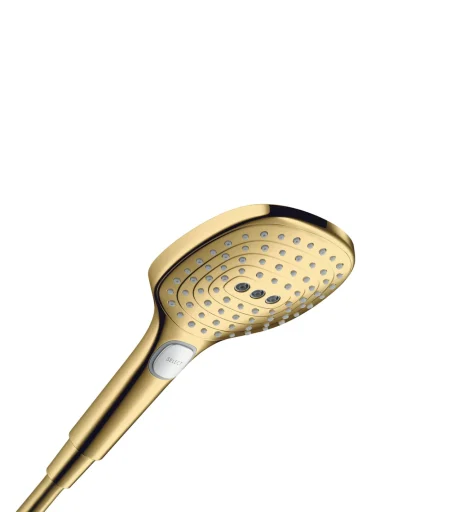 Hansgrohe Raindance Select E 120 3jet hånddusj, polert gull-optikk