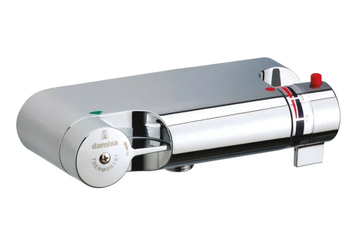 Damixa TMC dusjarmatur m/Termostat, u/Rosetter, Krom