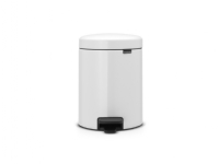 Pedalspand Brabantia Newlcon 5 ltr. Stål/Plast hvid