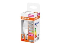 OSRAM LED STAR+ - LED-lyspære - form: B37 - matteret finish - E14 - 4.2 W (tilsvarende 25 W) - klasse G - RGBW/varmt hvidt lys - 2700 K