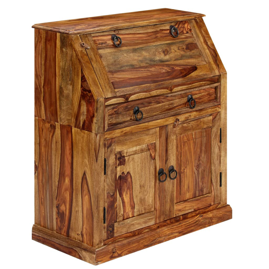 vidaXL arbejdsskab 80 x 40 x 100 cm massivt sheeshamtræ