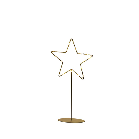 Metal star (Messing / guld)