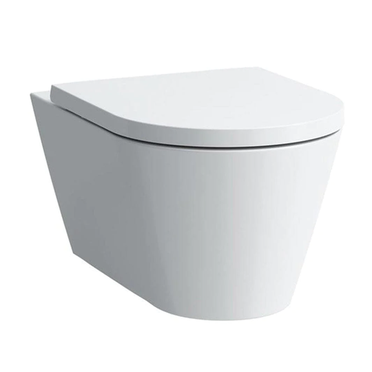 Laufen Kartell by Veggskål Rimless - Uten Sete Hvit