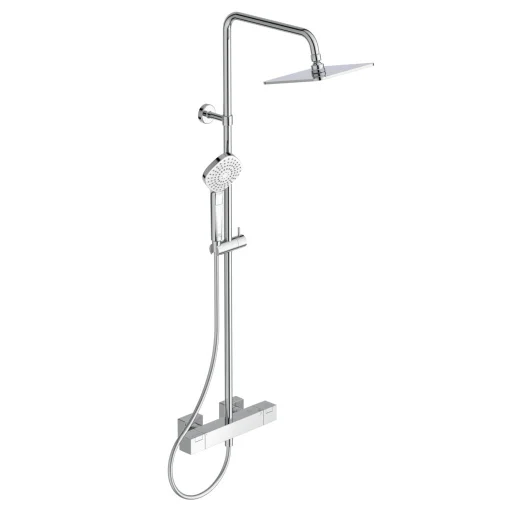 Ideal Standard Ceratherm C100 Idealrain dusjsystem, krom