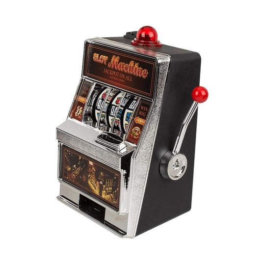 Festspil - Spilleautomat med 5 snapseglas