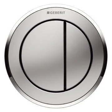 Geberit Type10 fjernbetjening, Mattforkrommet