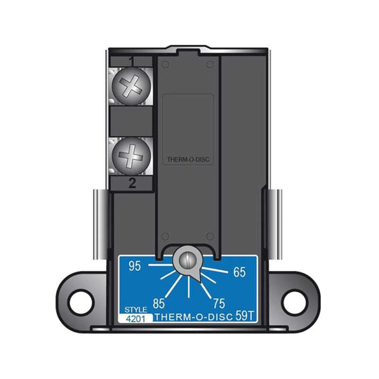OSO Hotwater Termostat TS2 55-85°C, 1-fas for Sx/rex Bereder