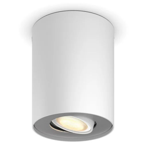 Philips Hue Pillar påbyggingsspot, hvit