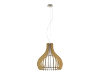 Eglo Fixt Lght Hang Ahorn96214 60W E27 Nickel