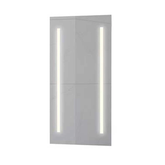 Vikingbad Eva LED Baderomsspeil (Sidelys) - B40-120xh75xd3cm 40cm