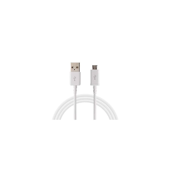 Micro-USB til USB 2.0-kabel Til Opladning og Synkronisering - Hvid