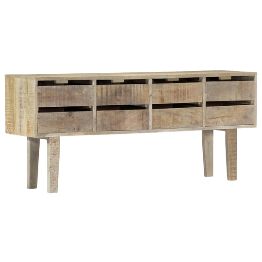 vidaXL skænk 140 x 30 x 60 cm massivt mangotræ
