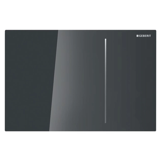 Geberit Sigma 70 Betjeningsplate Svart Glass