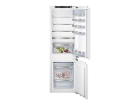 Siemens iQ500 KI86SAFE0 - Køleskab/fryser - bund-fryser - til indbygning - niche - bredde: 56 cm - dybde: 55 cm - højde: 177.5 cm - 266 liter - Klasse E - Fladhængsel