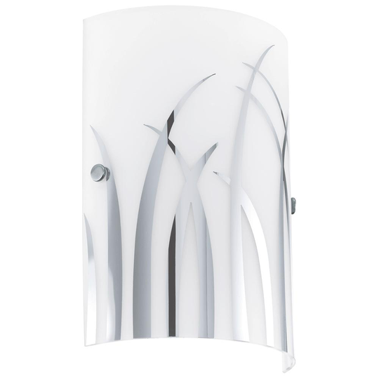 Rivato vägglampa (Forkromet / poleret)