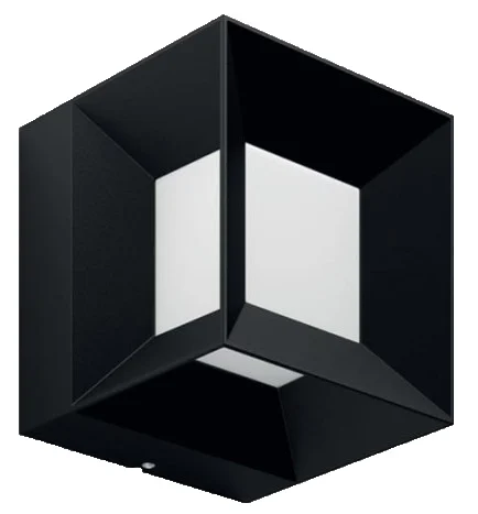 myGarden Parterre Vegglampe sort, 1x8W 230V, IP44