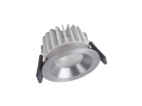 LEDVANCE SPOT FP FIX DIM 8 W 4000 K IP44 SI, Indbygget lysplade, 1 pære(r ), LED, 4000 K, 670 lm, Sølv