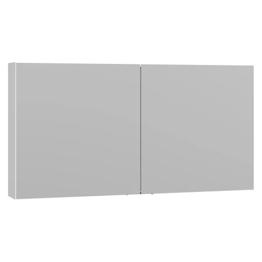 Dansani Mido+ Select speilskap med 2 dører, 120x64 cm, blank hvit