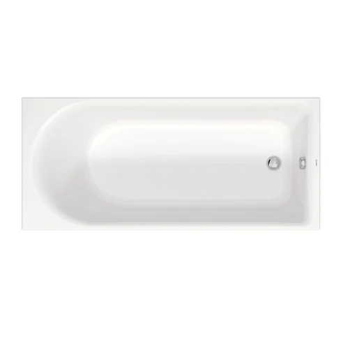 Duravit D-Neo badekar, innebyggning, 180x80 cm, akryl